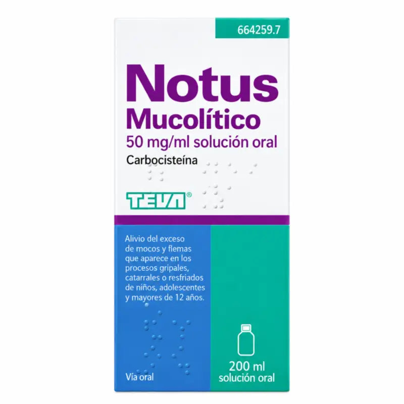 Notus Mucolitico Soluzione orale 200 ml