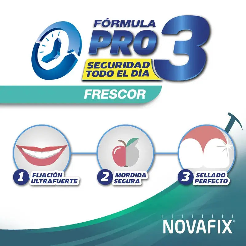 Novafix Pro 3 Freshness Crema adesiva per dentiere 50gr