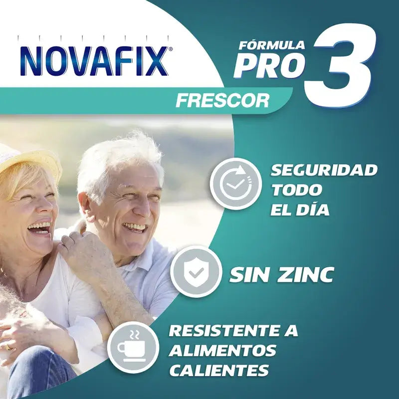 Novafix Pro 3 Freshness Crema adesiva per dentiere 50gr