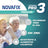 Novafix Pro 3 Freshness Crema adesiva per dentiere 50gr
