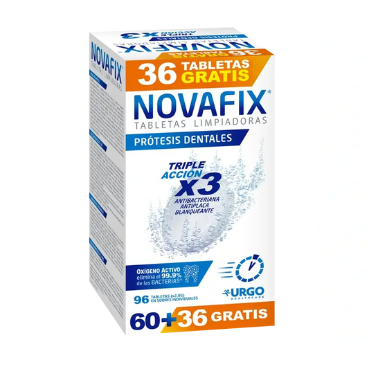 Novafix Compresse detergenti a tripla azione, 96 unità
