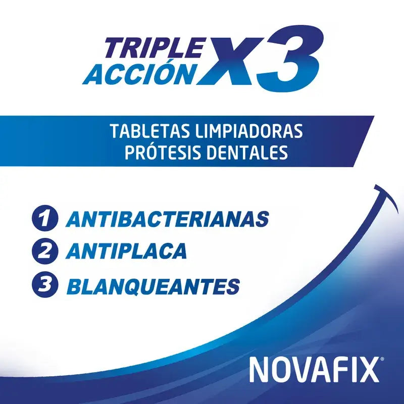 Novafix Compresse detergenti a tripla azione, 96 unità
