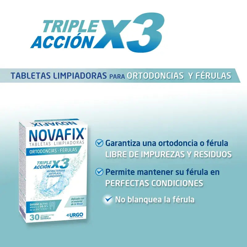 Novafix Compresse e bite ortodontici , 30 unità