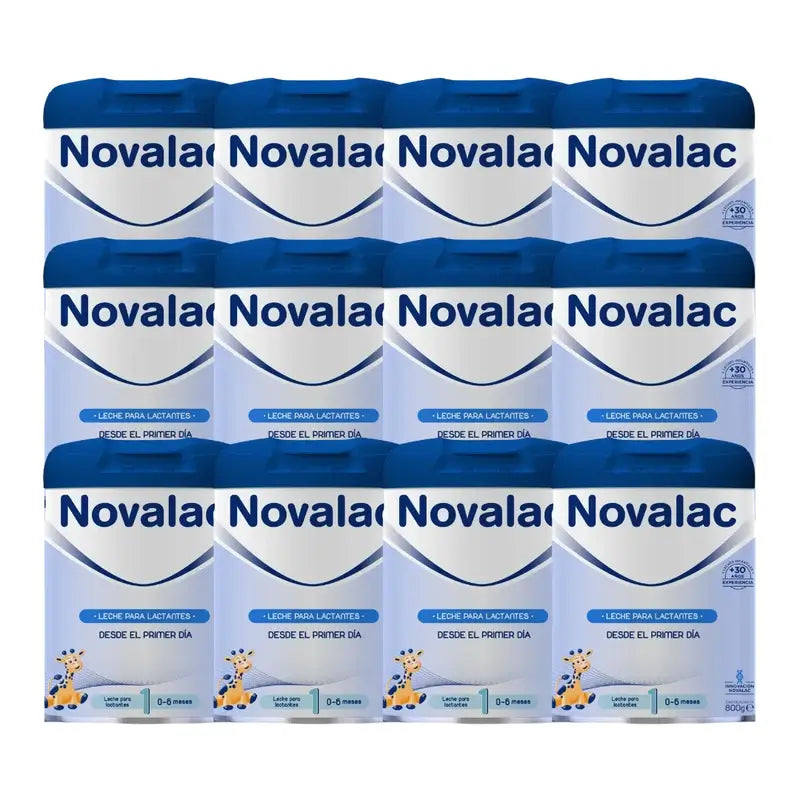 Novalac 1 Latte di avviamento, confezione da 12 X 800 g