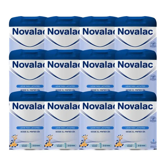 Novalac 1 Latte di avviamento, confezione da 12 X 800 g