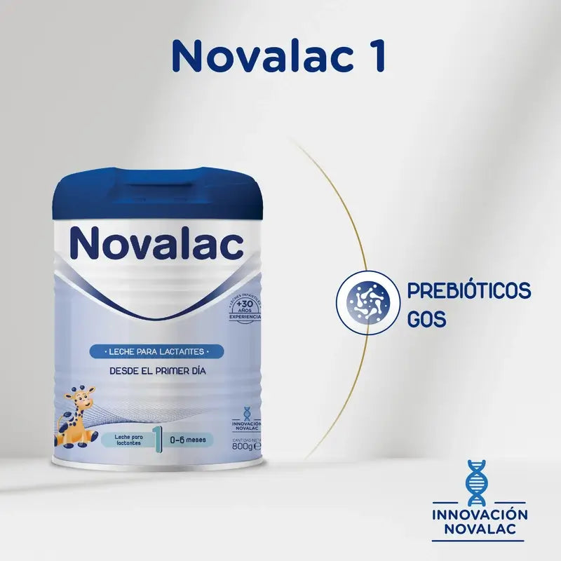 Novalac 1 Latte di avviamento, confezione 8 X 800 g