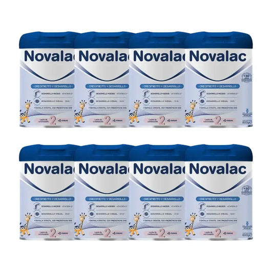 Novalac 2 Formula Milk, Pack 8 X 800g