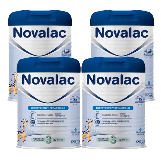 Novalac 3 Latte di crescita, 4X800g