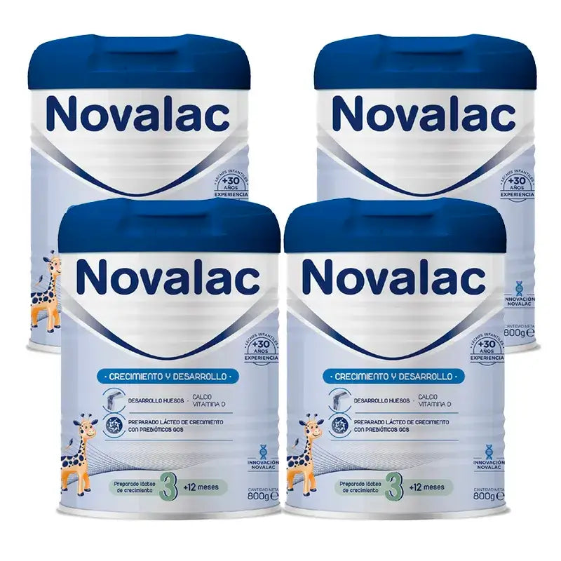 Novalac 3 Latte di crescita, 4X800g