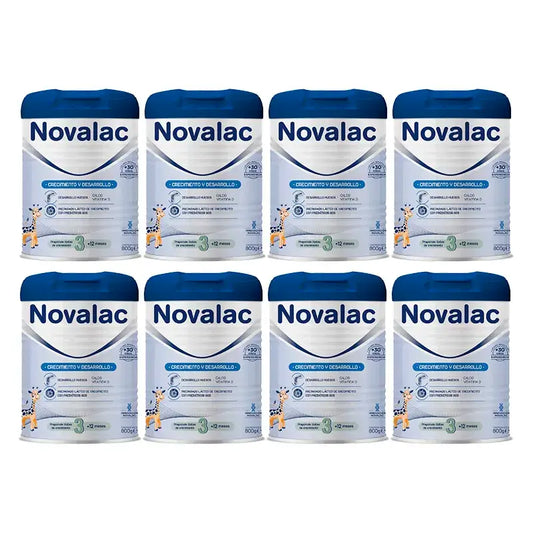 Novalac 3 Latte di crescita, 8X800g