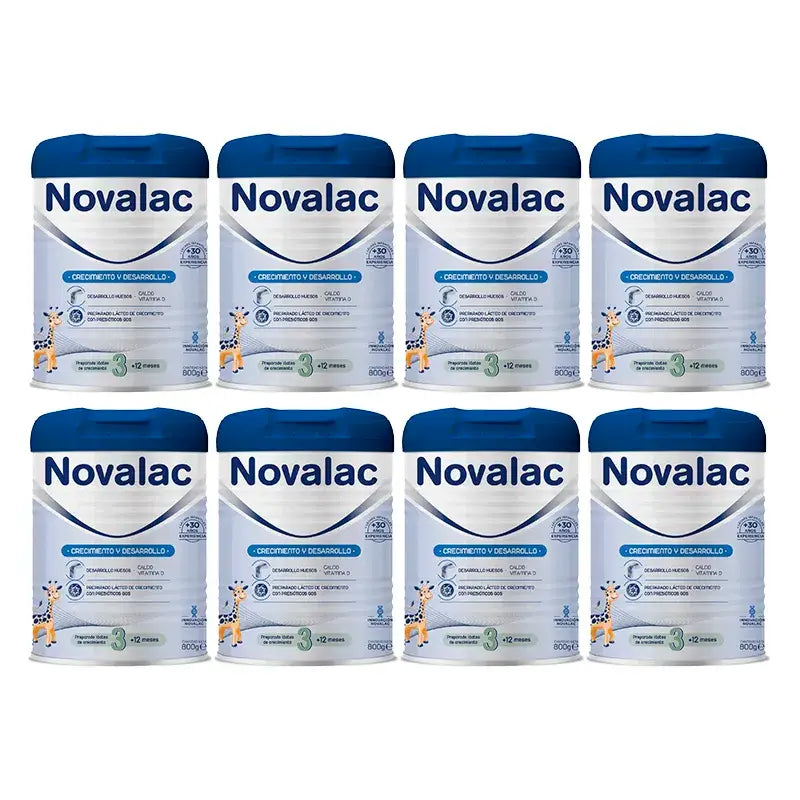 Novalac 3 Latte di crescita, 8X800g