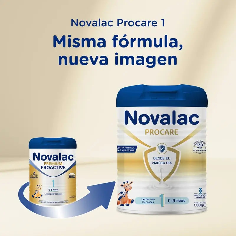 Novalac Procare 1 Latte di avviamento, 800g
