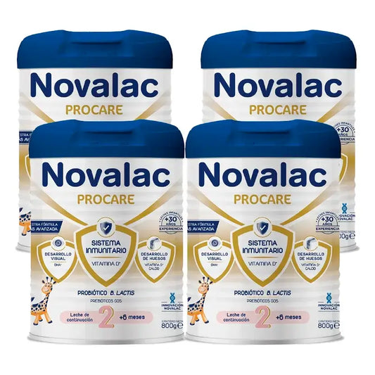Novalac Procare 2 Latte di proseguimento, 4X800 Gr