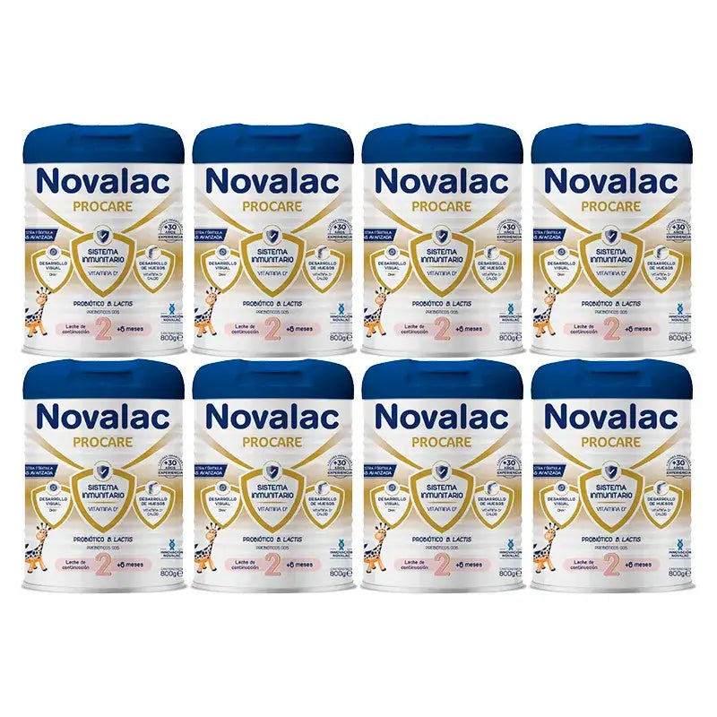Novalac Procare 2 Latte di proseguimento, 8X800 Gr