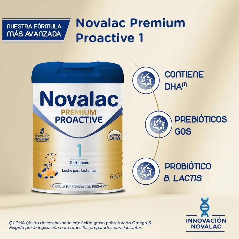 Novalac Procare 1 Latte di avviamento, 800g