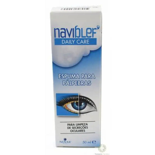 Novax Naviblef Schiuma per la cura quotidiana delle palpebre, 50 ml