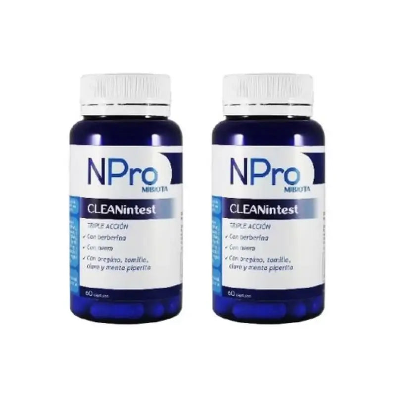 Npro Cleanintest, 2X60 capsule