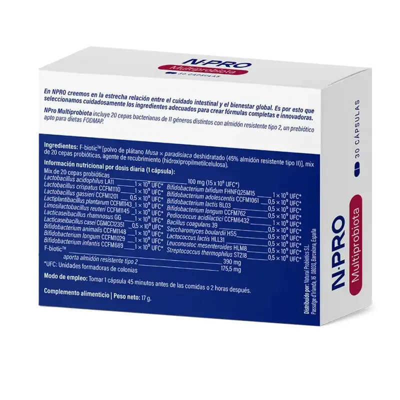 Npro Multiprobiota 30 capsule