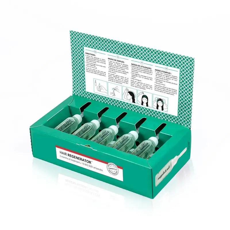 Nuggela & Sulé Rigenerante per capelli Confezione da 10 fiale 10 Ml