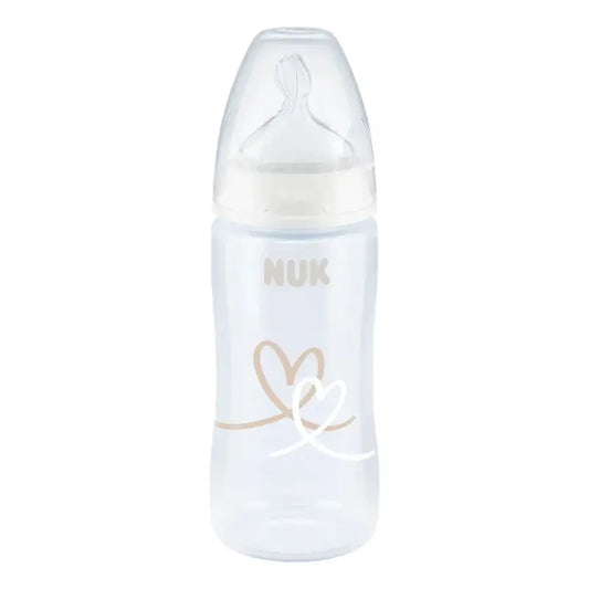 Nuk Biberon Prima Scelta+ Pp 0-6M M Silicone , 300 ml