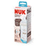 Nuk Perfect Match biberon di cristallo in silicone 0-6M Flow M Rainbow , 230 ml