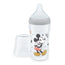 Nuk Perfect Match Pp Biberon in silicone 0-6M M-Flow Topolino Grigio , 260 ml