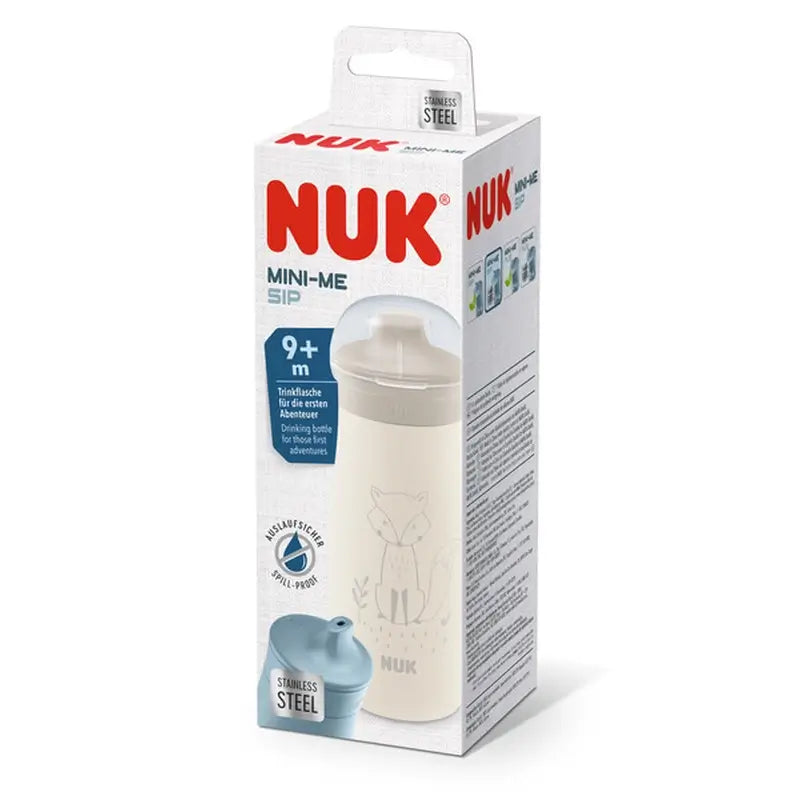 Nuk Mini-Me Sip Bottle Acciaio inossidabile Fox , 300 ml