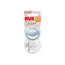 Nuk Mommy Feel Succhietto 0-9 M Blu-Grigio , 2 unità