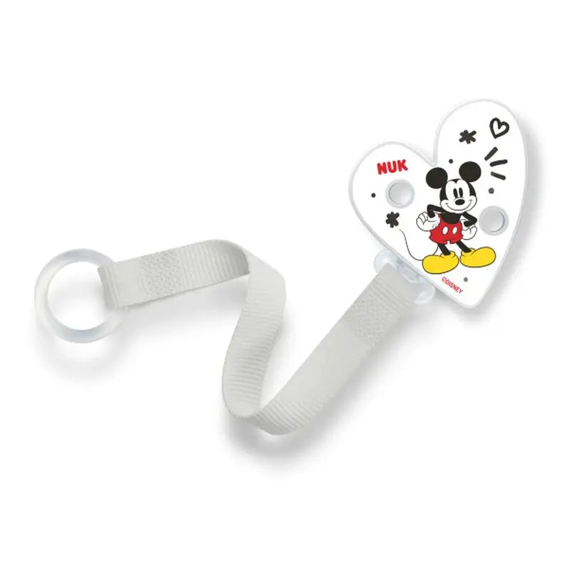 NUK Cinturino porta-ciuccio Mickey Mouse 0 mesi+