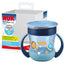 NUK Mini Magic Cup Night - Bicchierino per l'apprendimento 160 ml 6m+ Blu