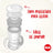 NUK Mini Magic Cup Night - Bicchierino per l'apprendimento 160 ml 6m+ Blu