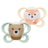 Ciuccio NUK Perfect Match Air in silicone T0 0-2 mesi Volpe/Orso, 2 pezzi