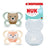 Ciuccio NUK Perfect Match Air in silicone T0 0-2 mesi Volpe/Orso, 2 pezzi