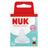 NUK Perfect Match Tettarella in silicone con controllo del flusso X 6 mesi+, 2 pezzi