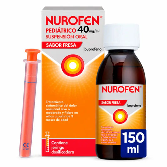 Nurofen Paediatric 40 mg/ ml Sospensione al gusto di fragola 150 ml
