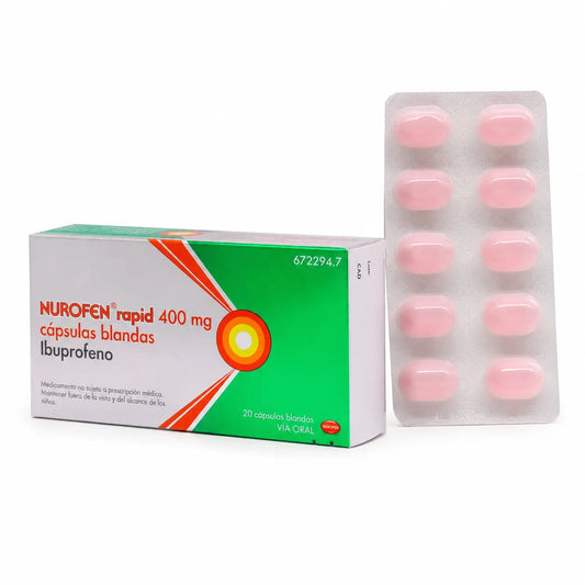 Nurofen Rapid 400 mg, 20 Capsule Morbide