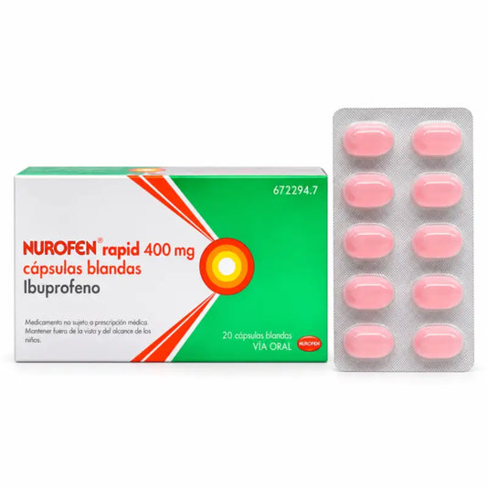 Nurofen Rapid 400 mg, 20 Capsule Morbide