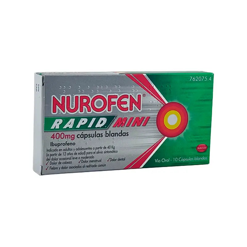 Nurofen Rapid Mini 400 Mg, 10 capsule molli