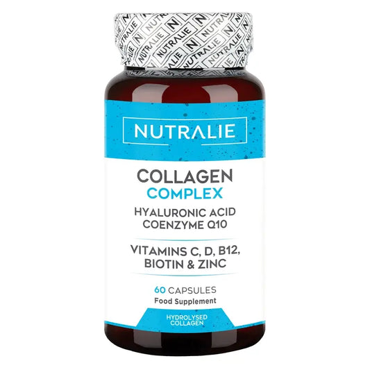 Nutralie Complesso di collagene idrolizzato con acido ialuronico , 60 capsule