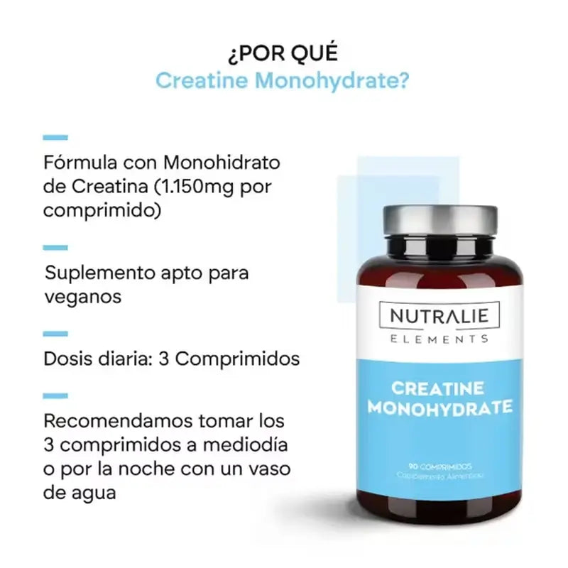 Nutralie Creatina Monoidrato 6000Mg, 90 compresse