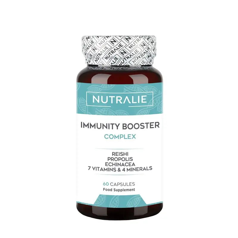Nutralie Difesa immunitaria con Vit A + C + Folato e Reishi Immunity Booster , 60 capsule