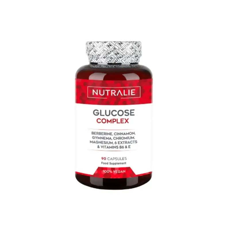 Nutralie Glucose Complex con Berberina + Cromo + Cannella , 90 capsule