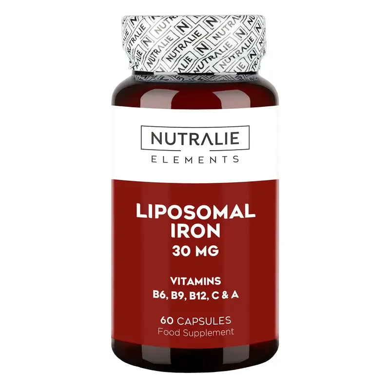 Nutralie Ferro Liposomiale 30Mg + B6 + B12 Stanchezza e affaticamento, 60 capsule