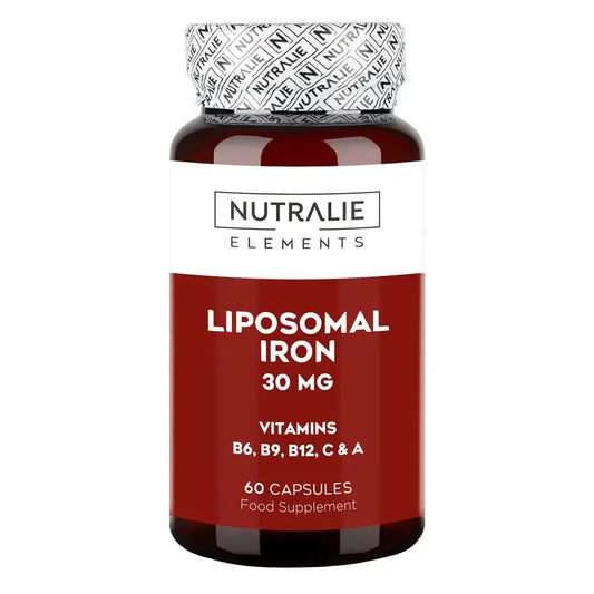 Nutralie Ferro Liposomiale 30Mg + B6 + B12 Stanchezza e affaticamento, 60 capsule
