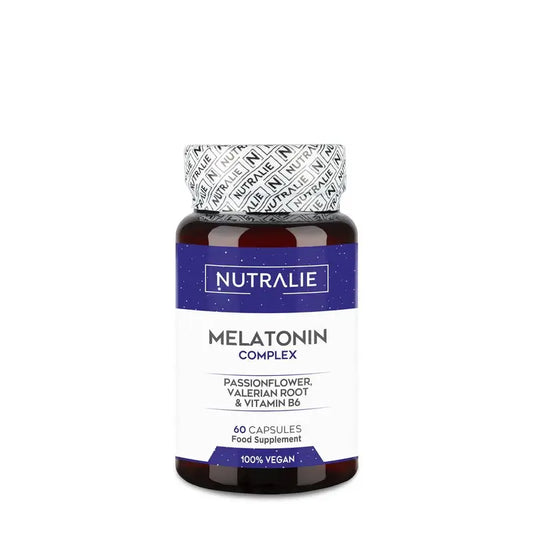 Nutralie Melathionine con Passiflora + B6 e Radice di Valeriana , 60 capsule