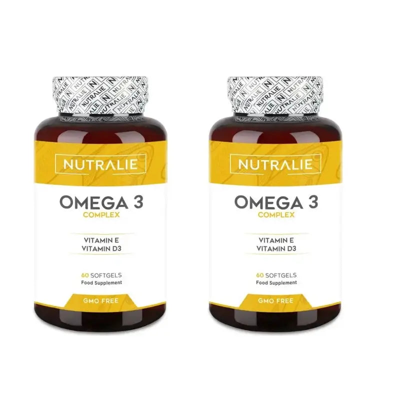 Nutralie Omega 3 Complex 2000Mg Epa Dha Con Vitamina E + D, 2X60 Capsule