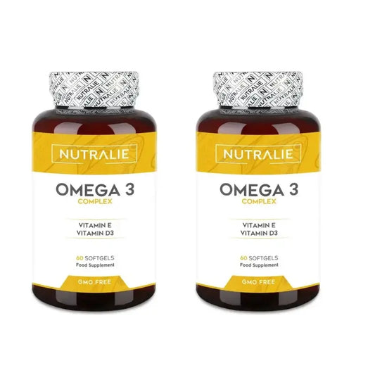 Nutralie Omega 3 Complex 2000Mg Epa Dha Con Vitamina E + D, 2X60 Capsule