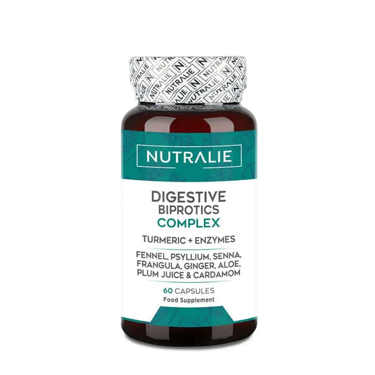 Nutralie Probiotic Digestive Complex Curcuma + Enzimi digestivi, 60 capsule