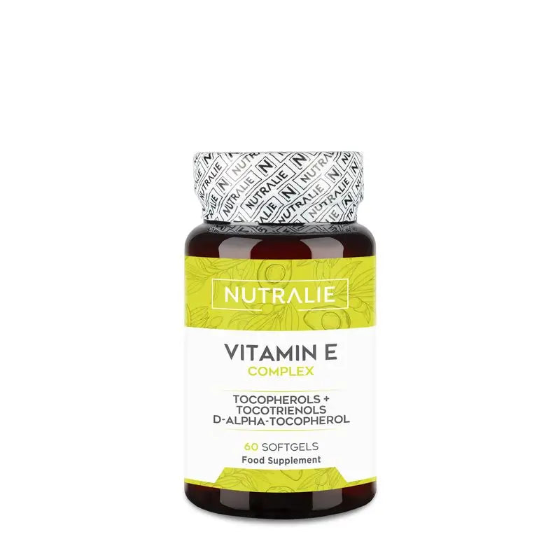 Nutralie Complesso di vitamina E con tocotrienoli e tocoferoli , 60 capsule