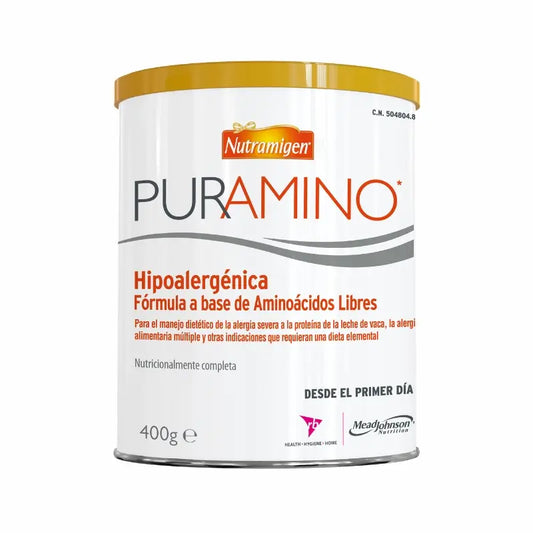 Nutramigen Puramino Formula ipoallergenica, Dal primo giorno, 6 X 400 grammi